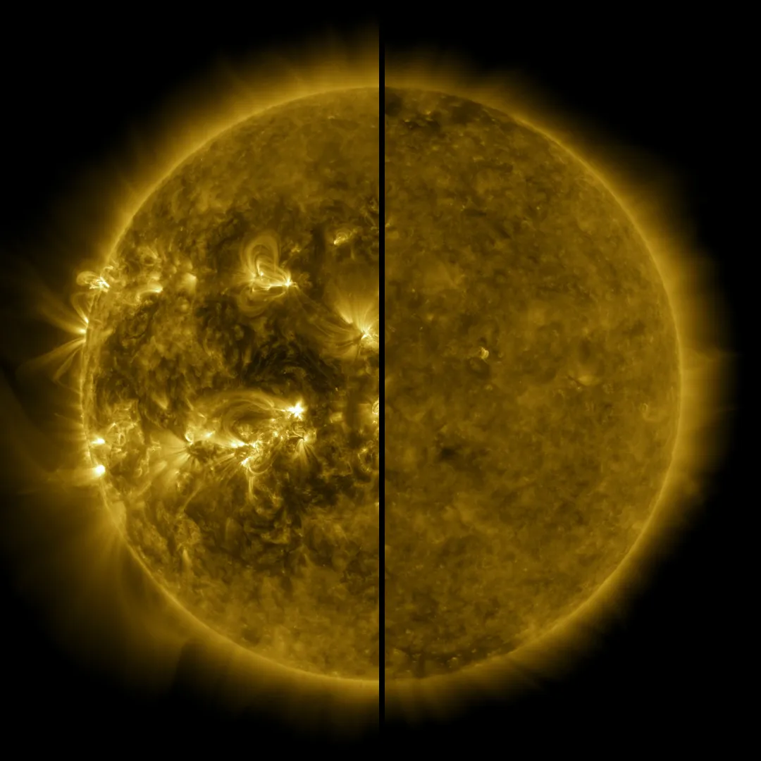 Zonnecyclus verschil foto