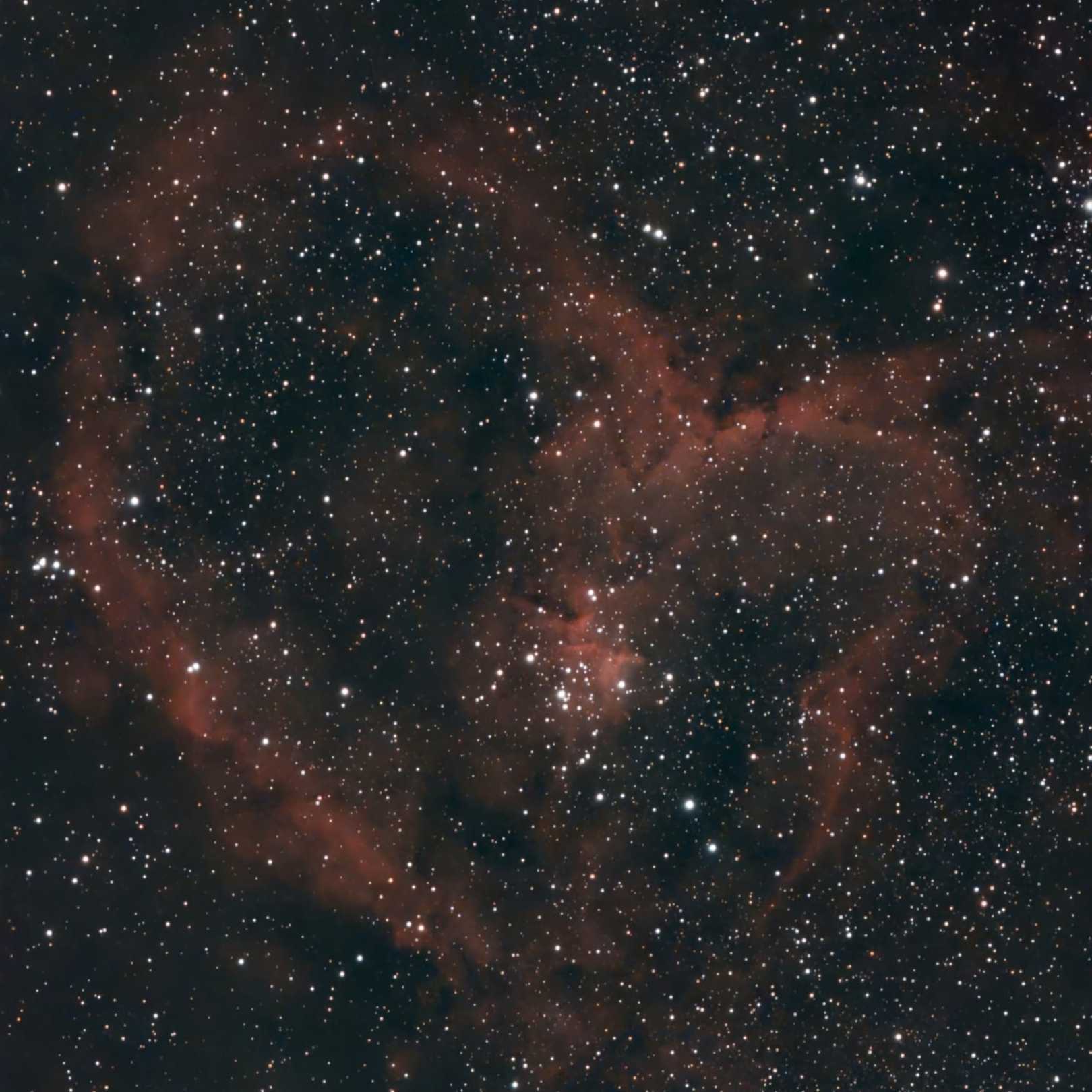 Contacten: SeeStar heart nebula
