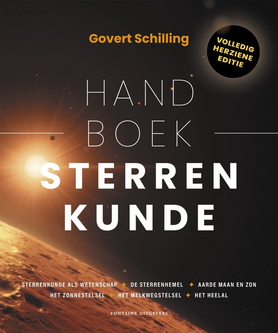 Handboek sterrenkunde - nieuwe editie