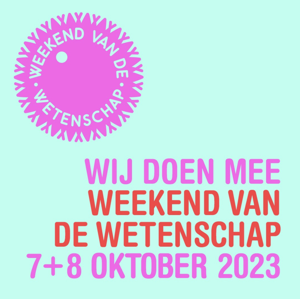 Weekend van de wetenschap poster