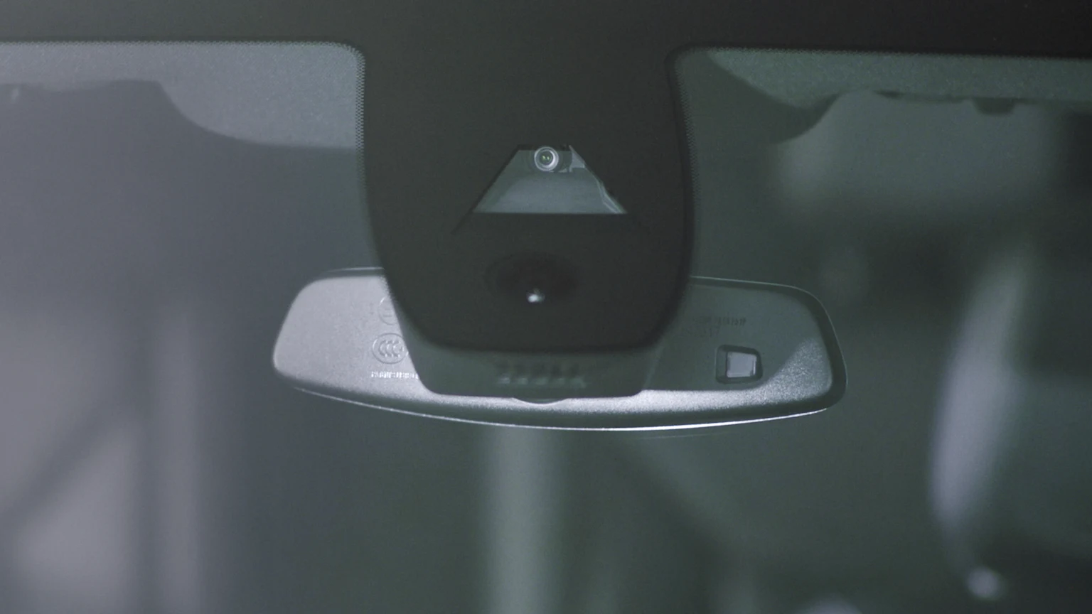 Driver assistance camera at the front of a photo