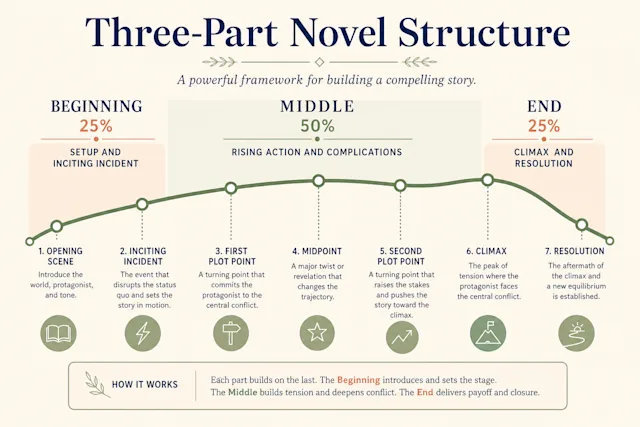 Novel Structure: 6 Types Explained (with Examples) - Squibler Learning ...