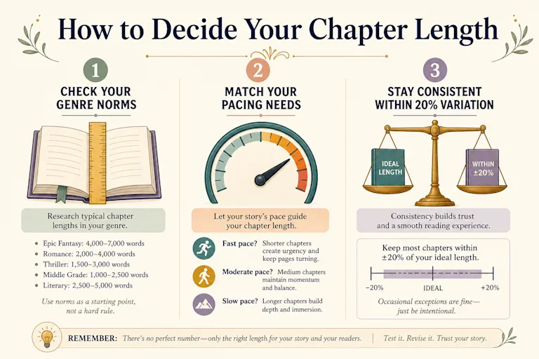 Chapter Word Count Chart How Many Words in a Chapter: My Genre-by-Genre Breakdown - Squibler ...