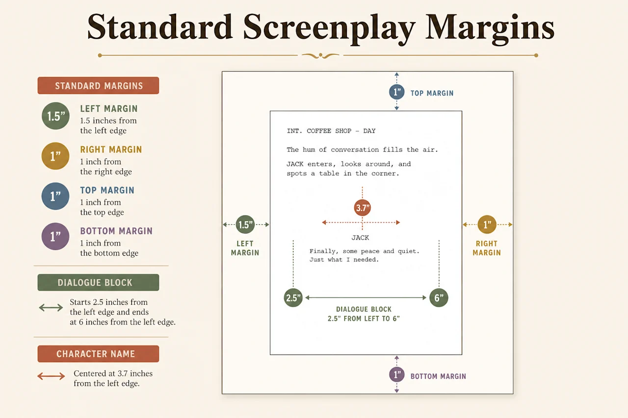 How to Format a Screenplay in 7 Simple Steps - Squibler Learning Center