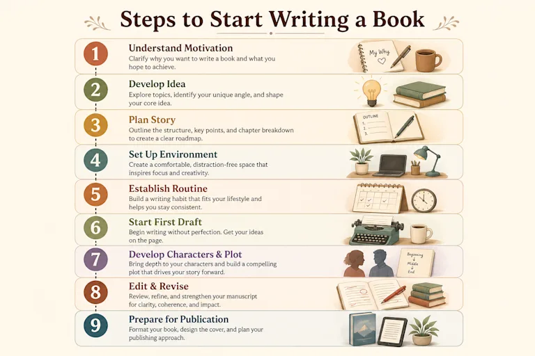 How to Start Writing a Book - Squibler Learning Center