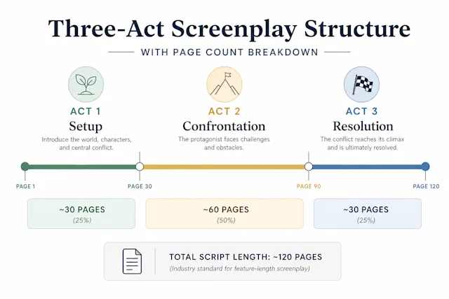 How to Structure a Screenplay: My 7-Step Guide - Squibler Learning Center