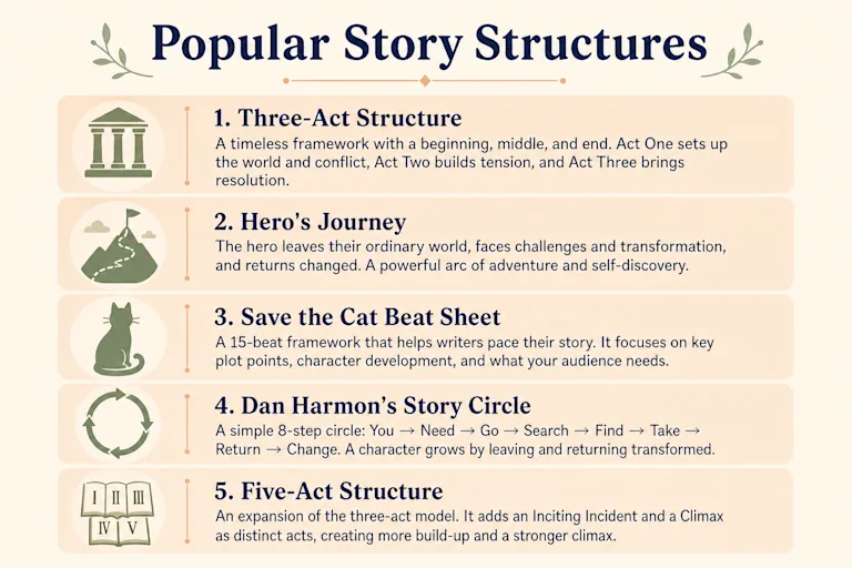 Story Structure: Create One That Works [With Examples] - Squibler ...