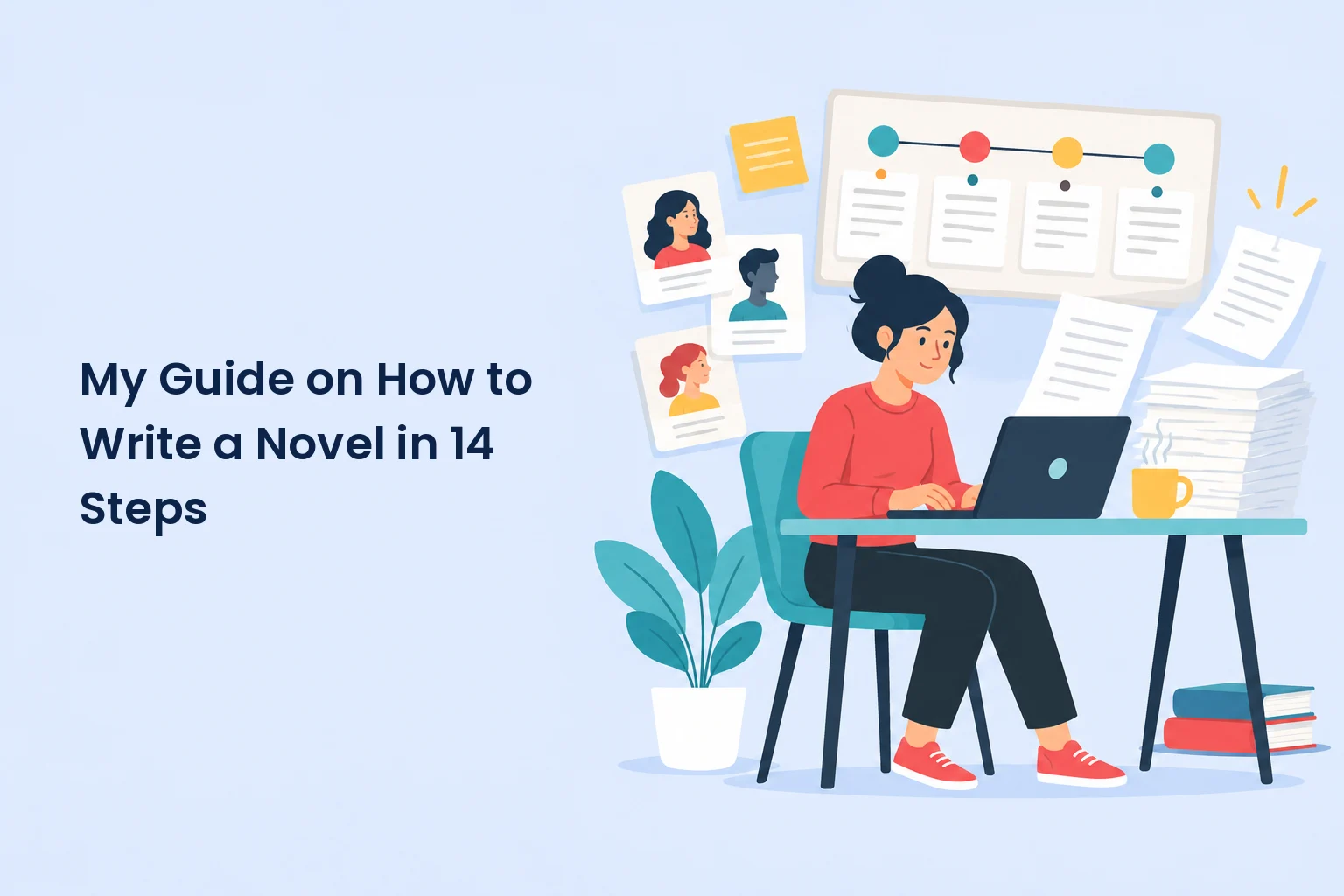 My Guide on How to Write a Novel in 14 Steps