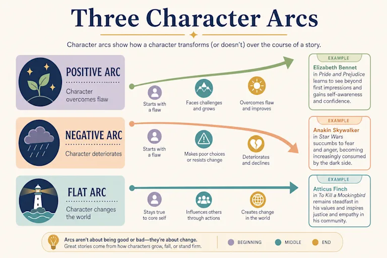 Fall Arc My Guide to Character Development: A Complete Guide for Writers ...