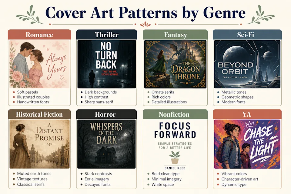Book Cover Art Examples That Inspire Me [+ Template] - Squibler ...