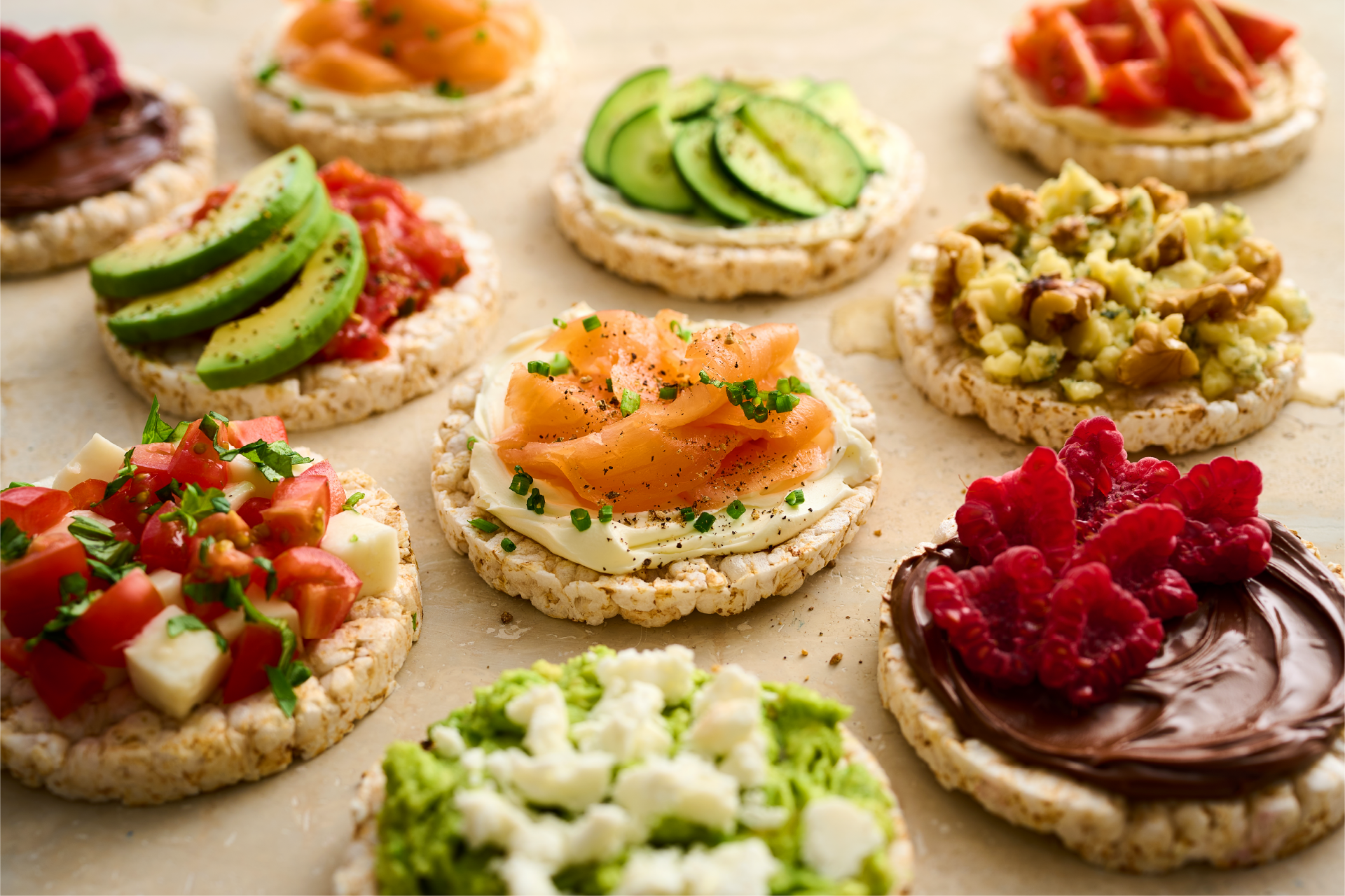 Store Rice Cakes Customise your rice cake for the perfect snack | Co-op delivery