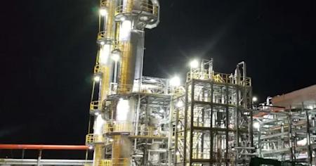 Strobel Energy Group facility at night