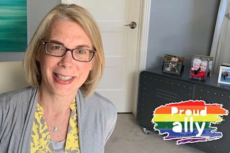 Splashtop team member showcasing diversity and inclusion as a proud ally