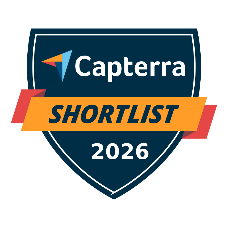 Capterra Shortlist 2026 badge for IT Management