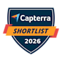 Capterra Shortlist 2026 badge for IT Management