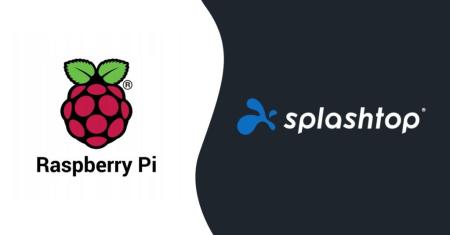 Raspberry Pi and Splashtop logos