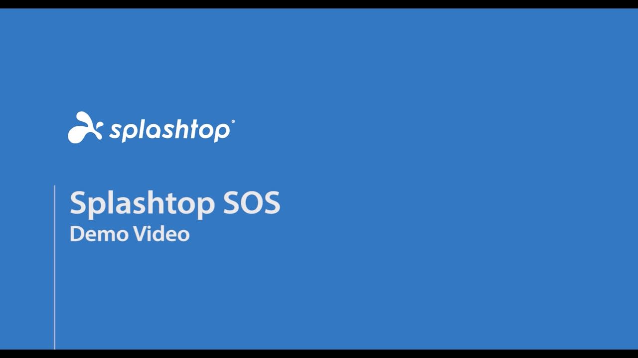 Splashtop SOS 示範