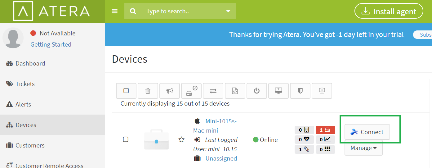 MSPs Using Atera: Enable End-User Remote Access With Splashtop