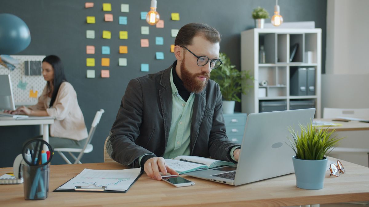 An IT technician managing patching.