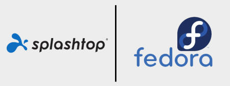 Splashtop and Fedora logos