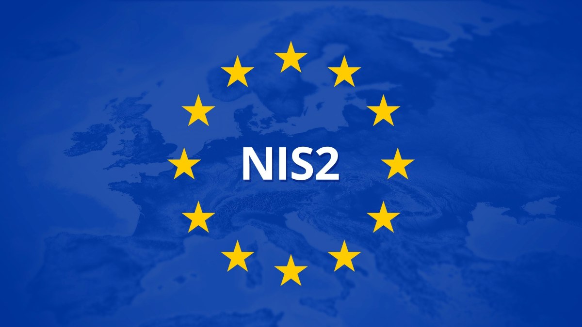 NIS2 over a map of Europe.