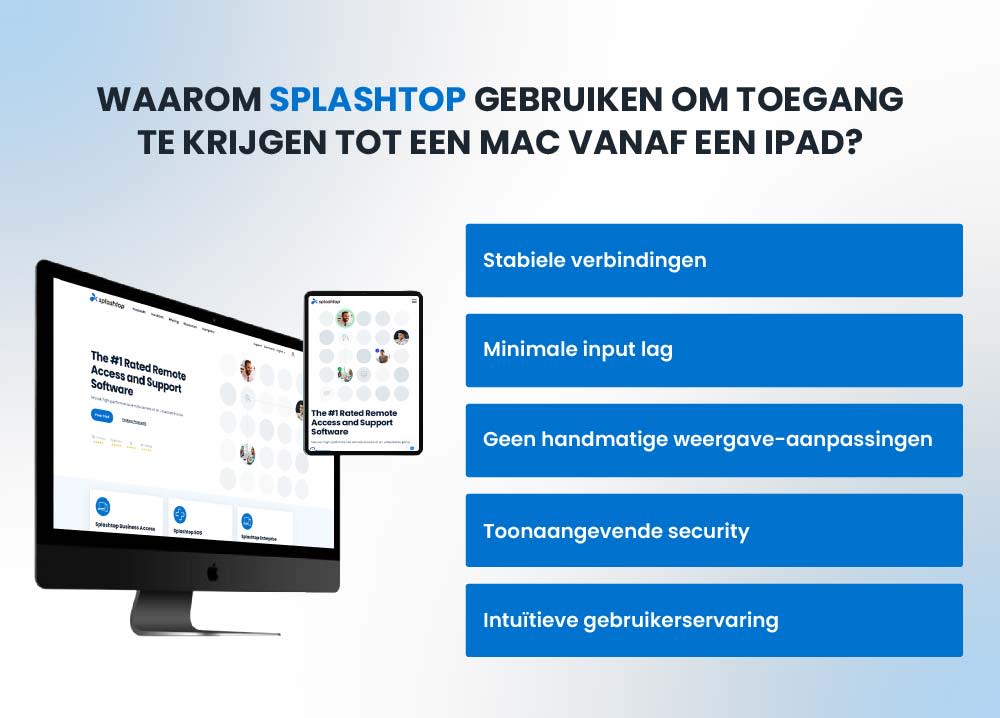 Benefits of accessing a Mac from iPad with Splashtop.