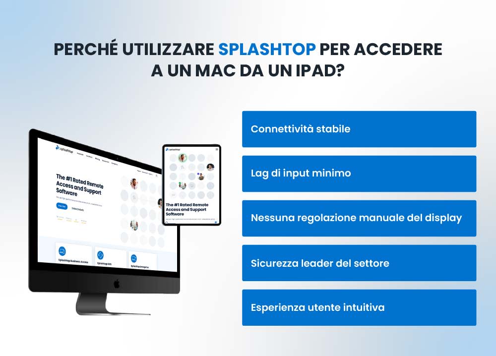 Benefits of accessing a Mac from iPad with Splashtop.