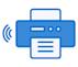 Remote print icon