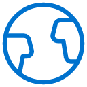 Standards and compliance globe icon