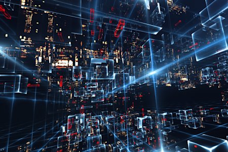 A virtualized environment in IT.