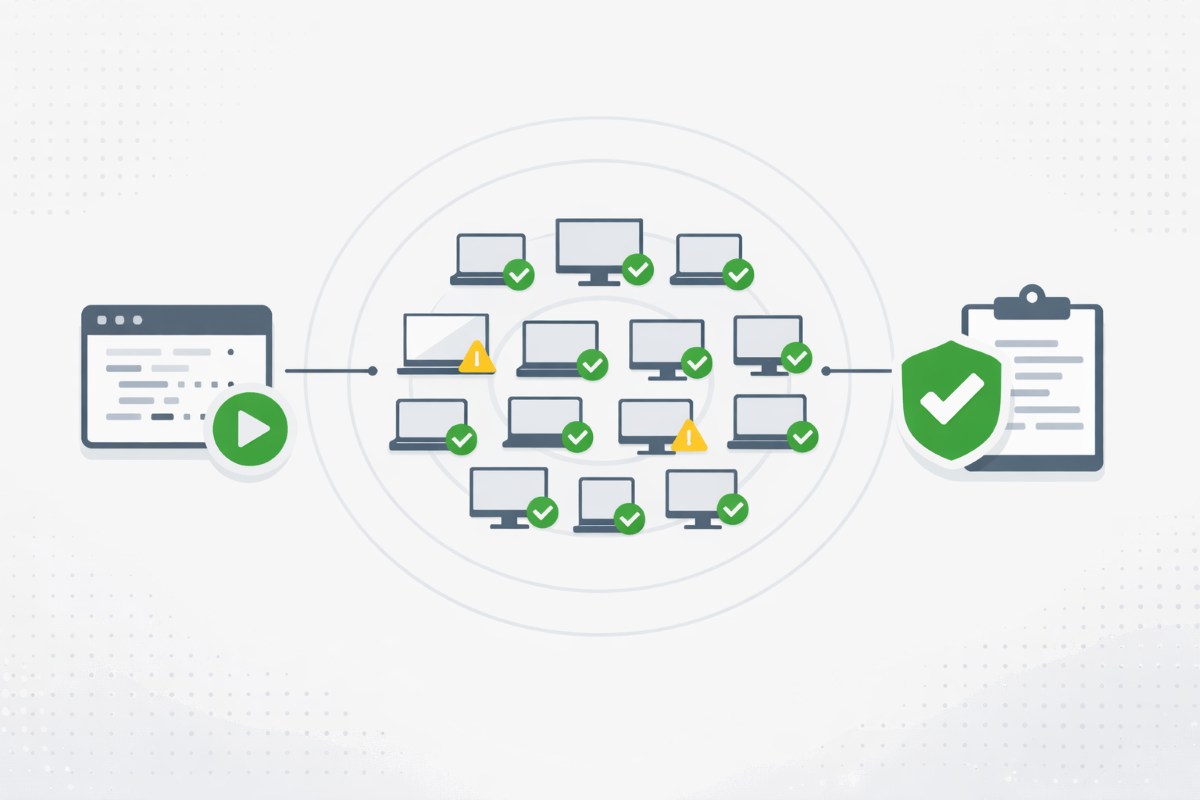 IT automation and verification process