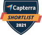 Capterra shortlist 2021 logo