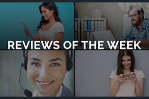 Splashtop reviews of the week logo with IT technicians in background
