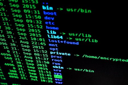 A computer screen showing lines of code.