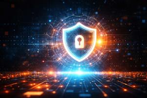 Shield icon representing IT security.