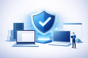 A person setting up an automated patch strategy.