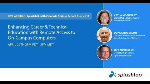 SplashTalk with Colorado Springs School District 11