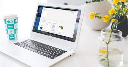 Accessing Microsoft Word on a Chromebook using Splashtop