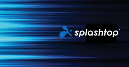 Splashtop Logo On Dark Blue Background