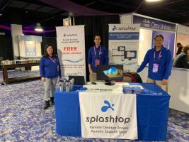 Splashtop team at JNUC 2019 showcasing remote access and support solutions