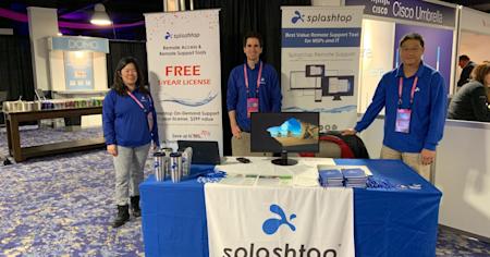 Splashtop team at JNUC 2019 showcasing remote access and support solutions