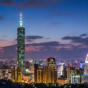 City view of Taipei