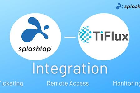 Splashtop - demo van TiFlux-integratie