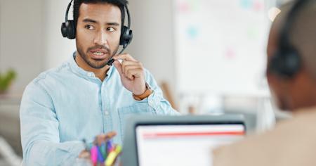 IT Manager providing remote tech support to a customer using Splashtop SOS.