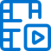 Video production editing icon