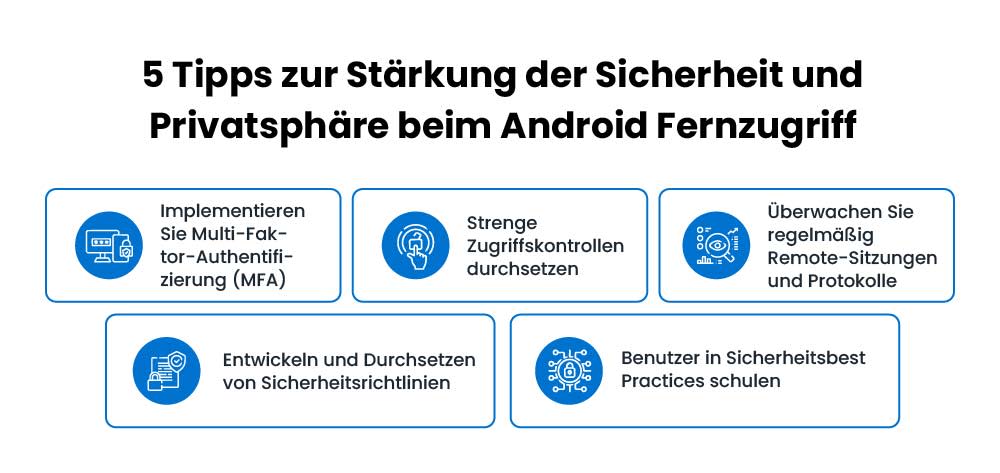 5 Tips to Strengthen Security and Privacy in Android Remote Access