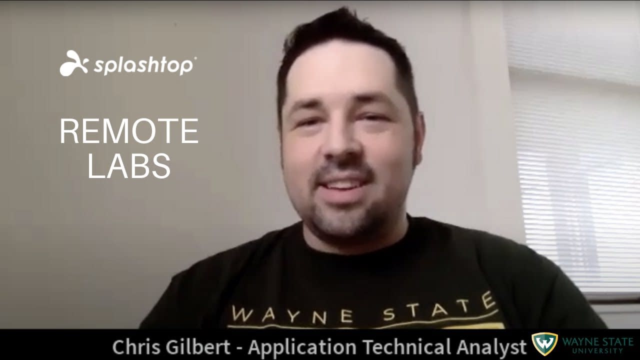 Splashtop voor Remote Labs Testimonial - Wayne State