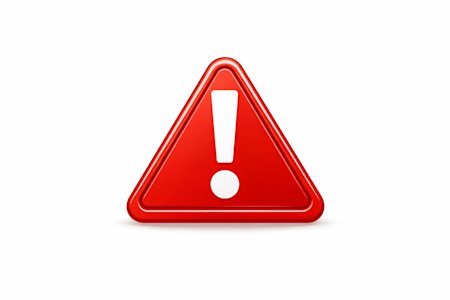 An alert icon representing vulnerable software.