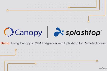 Canopy RMM Splashtop