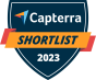 Capterra shortlist 2023